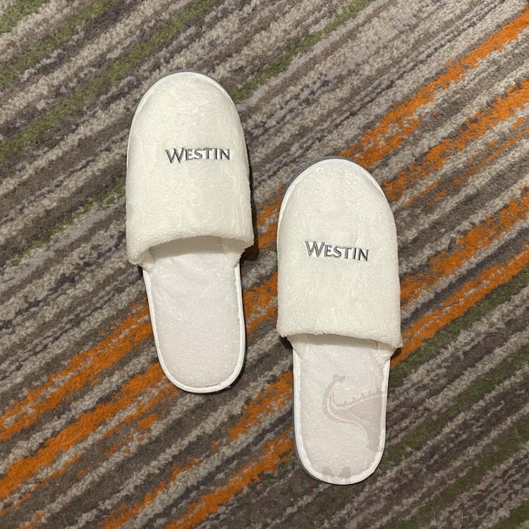 Slippers, Coral Velvet