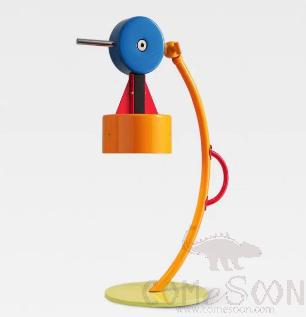 Floor lamp, iron + acrylic, L30*20*H50CM