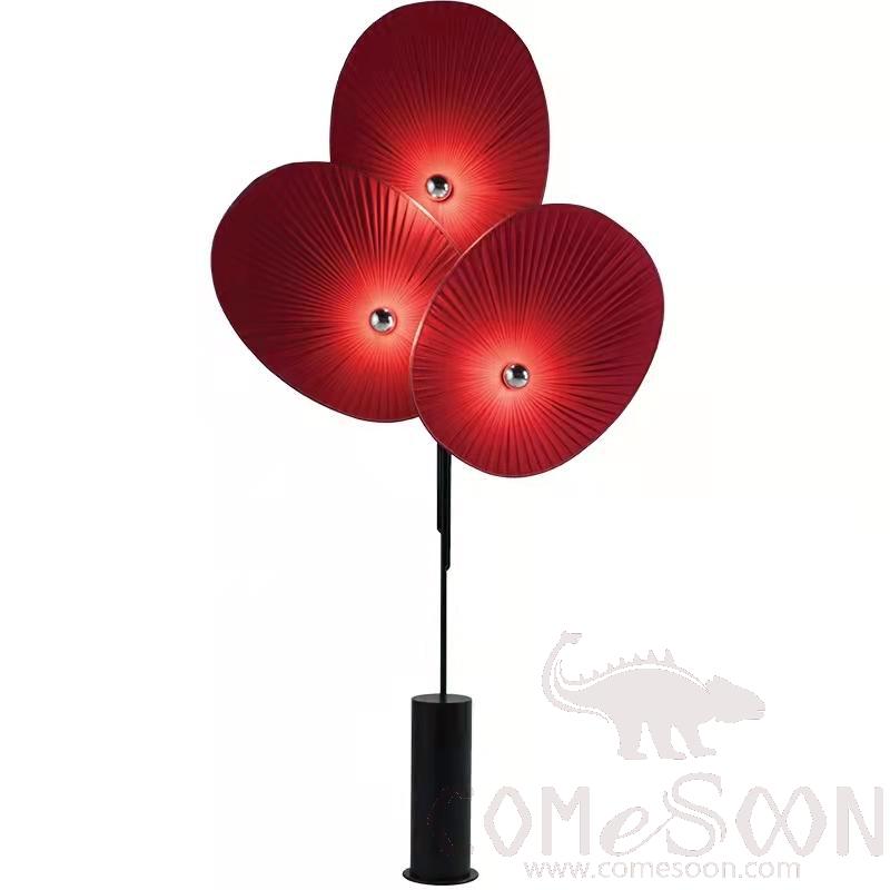 Floor Lamp, Hardware+Marble+Fabric, D900*H1700mm