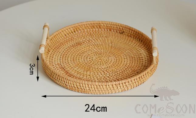 Bread and Pastry Basket, D24*H3cm