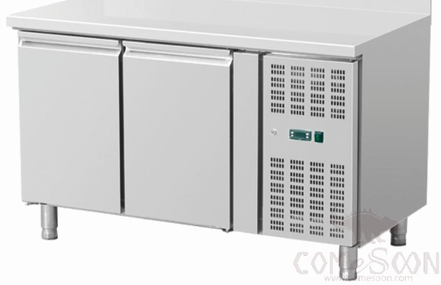Double Door Undercounter Cooler 240V - 18/-20°C, 1360*700*850mm