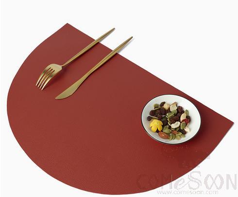 Customized Placemat, LL42*W28cm, Burgundy