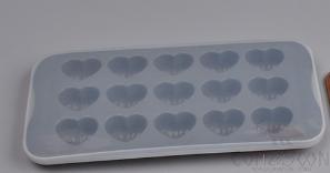 Silicone Chocolate Mold, Silicone With Lid, Gray, 21*10.5*2cm