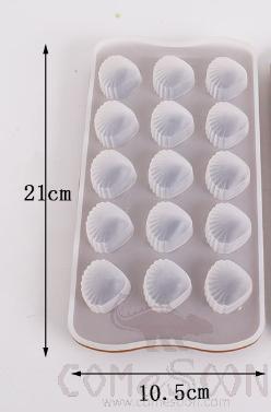 Silicone Chocolate Mold, Silicone, With Lid, Translucent White, 21*10.5*2cm