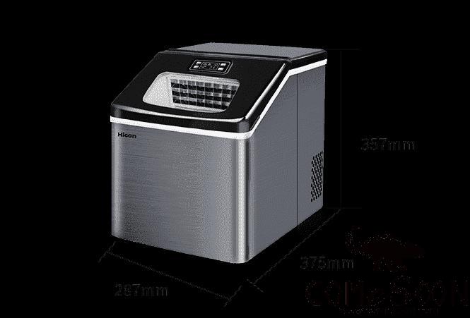 Ice Maker, Sliver, 25KG/24H, 1.3KG Storage, 428*278*479mm