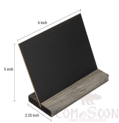 Desktop Mini Blackboard，L15.3*W22*H5CM