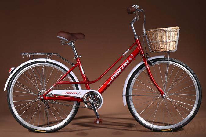 Lady's Bicycle, 26&quot;, Red