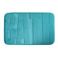 Bath Floor Mat-Dark Green,Dacron,L45*W75cm