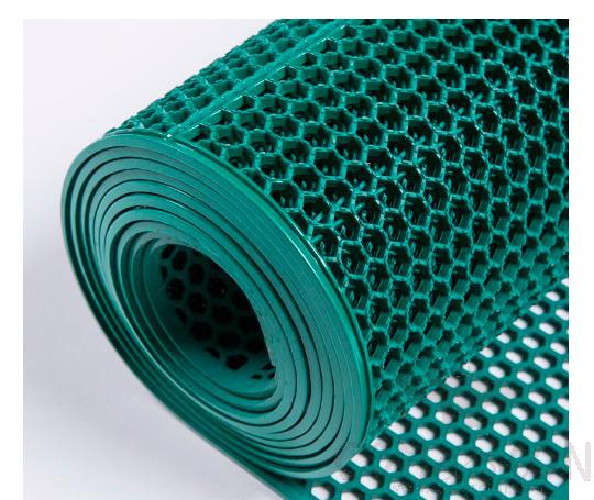 PVC Honeycomb Anti-Slip Floor Mat, 0.9*15*0.005M