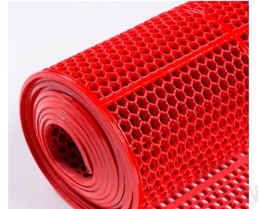 PVC Honeycomb Anti-Slip Floor Mat, 1.2*15*0.005M