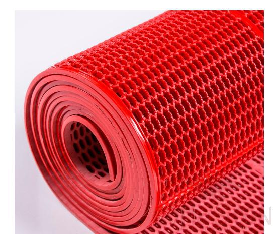 PVC Mat Mesh Anti-slip Floor Mat, 1.2*15*0.005M