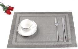 Hot Pressed Edge Pvc Placemat,Double Frame