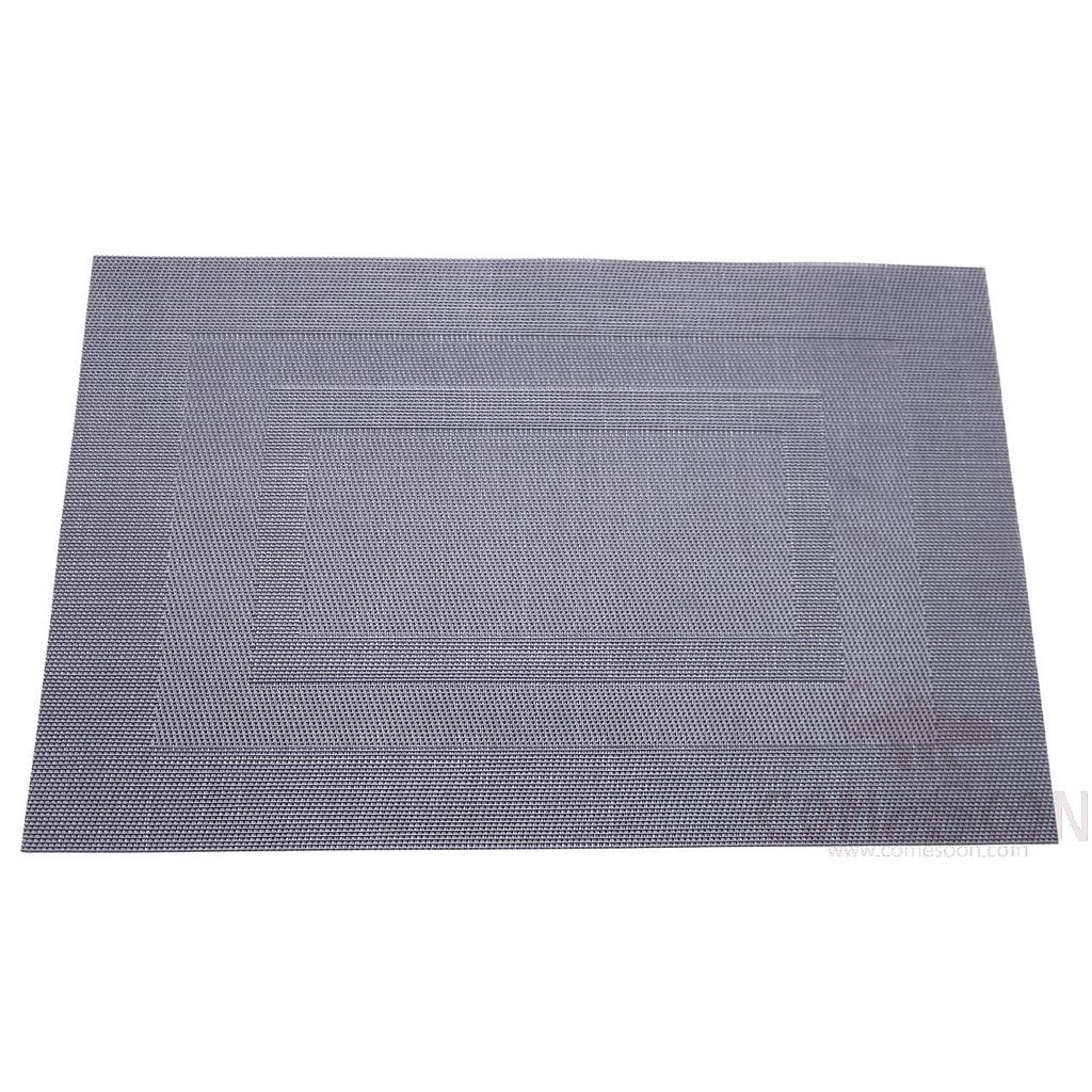 Hot Pressed Edge Pvc Placemat, New Black
Large Double Frame