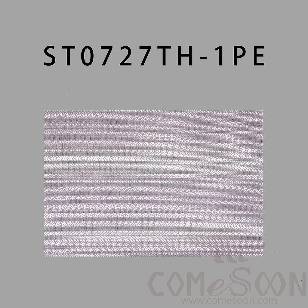 Hot Pressed Edge Pvc Placemat, Purple Gradient Messy Jacquard Pe Placemat 28*43*0.1cm