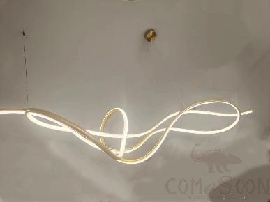 Art Chandelier, Aluminum+Silicone, L1800Mm