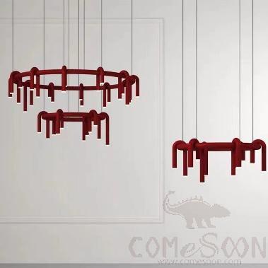9-Head Art Chandelier, Iron Baking Paint, 800*H300Mm