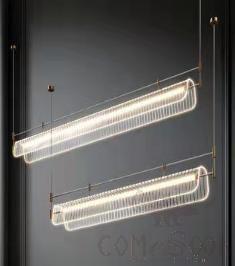 Art Chandelier, Iron+Acrylic, L800*W120*H200Mm