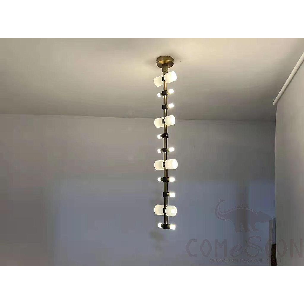 Art Pendant Light, Stainless Steel+Aluminum, W150*H1150Mm