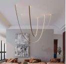 Art Pendant Light, Stainless Steel + Silicone