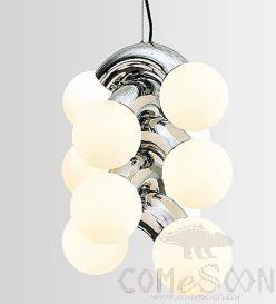 Artistic Pendant Light, Stainless Steel+Glass, D300*H320Mm