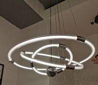 Art Chandelier, Electroplated Iron + Acrylic + Silicone, Φ1000*35Mm