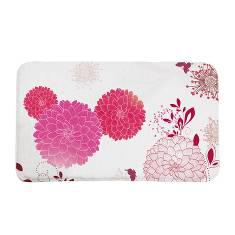 Printed Floor Mat-Hydrangea,Dacron,L45*W75cm