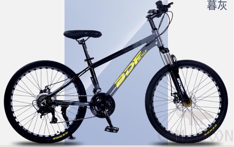 22&quot; Aluminium Bicycle, Twilight Grey