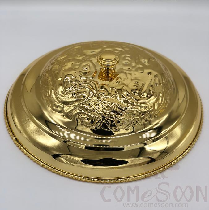 SS 304 Cover Gilt, φ386*H95mm  Round