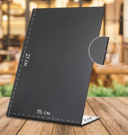 Acrylic SmaL Blackboard，Large A-Shape，L21*W15*H5cm