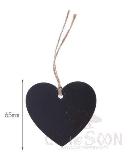 Hanging SmaL Blackboard，L65*W65*H2mm