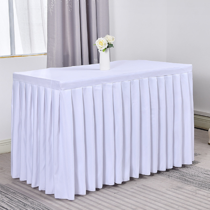Table Skirt, Polyester, 510*74 Cm.