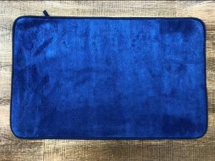 Short Hair Floor Mat-Dark Blue,Dacron,50*80cm