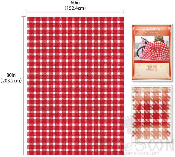 Red Square Bicycle Bag