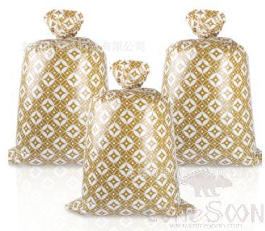 Gold Glitter Gift Bag