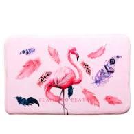 Printed Floor Mat-Flamingo,Dacron,45*75cm