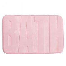 Bath Floor Mat-Light Pink,Dacron,45*75cm