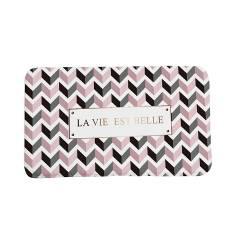 Printed Floor Mat-V Pattern,Dacron,45*75cm
