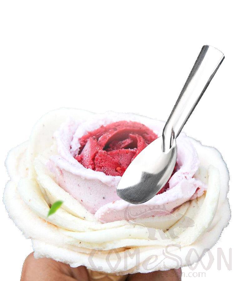 Ice Cream Paddle, Alumunium Alloy, 21.5*6.5cm