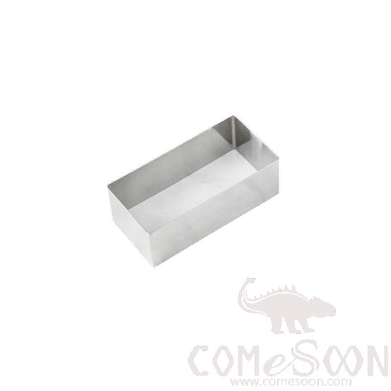 Stainless Steel Rectangular Mould, 15*7.5*5cm 