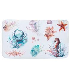Printed Floor Mat-Crab,Dacron,45*75cm