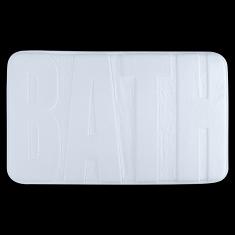 Bath Floor Mat-White,Dacron,45*75cm