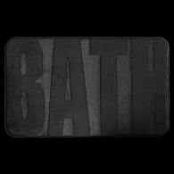 Bath Floor Mat-Black,Dacron,45*75cm