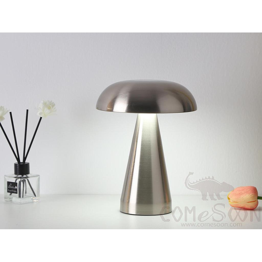 Small Mushroom Lamp, Iron+Acrylic, 8*17*20.5Cm