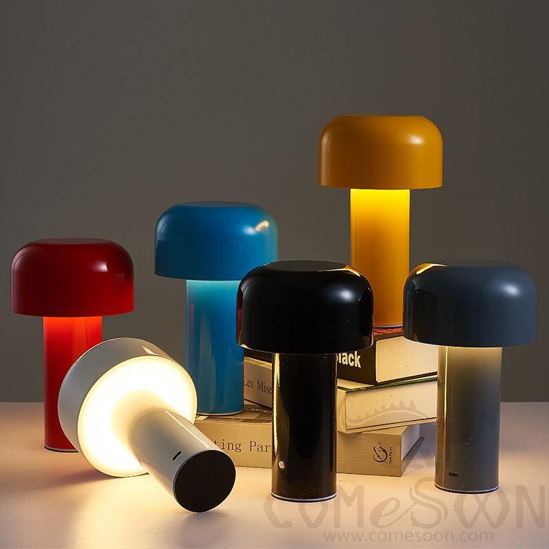 Mushroom Table Lamp, Iron+Acrylic, 12.5*20.5Cm