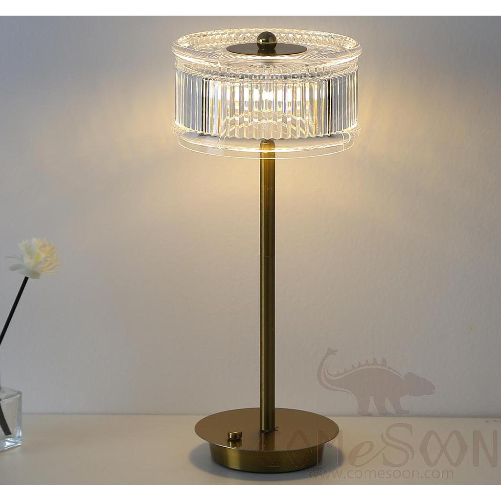 Table Lamp D, Iron+Acrylic, 14*32*11Cm