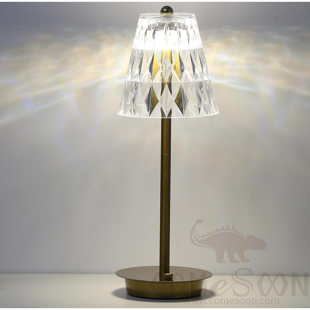 Table Lamp F, Iron+Acrylic, 11.5*32*11Cm