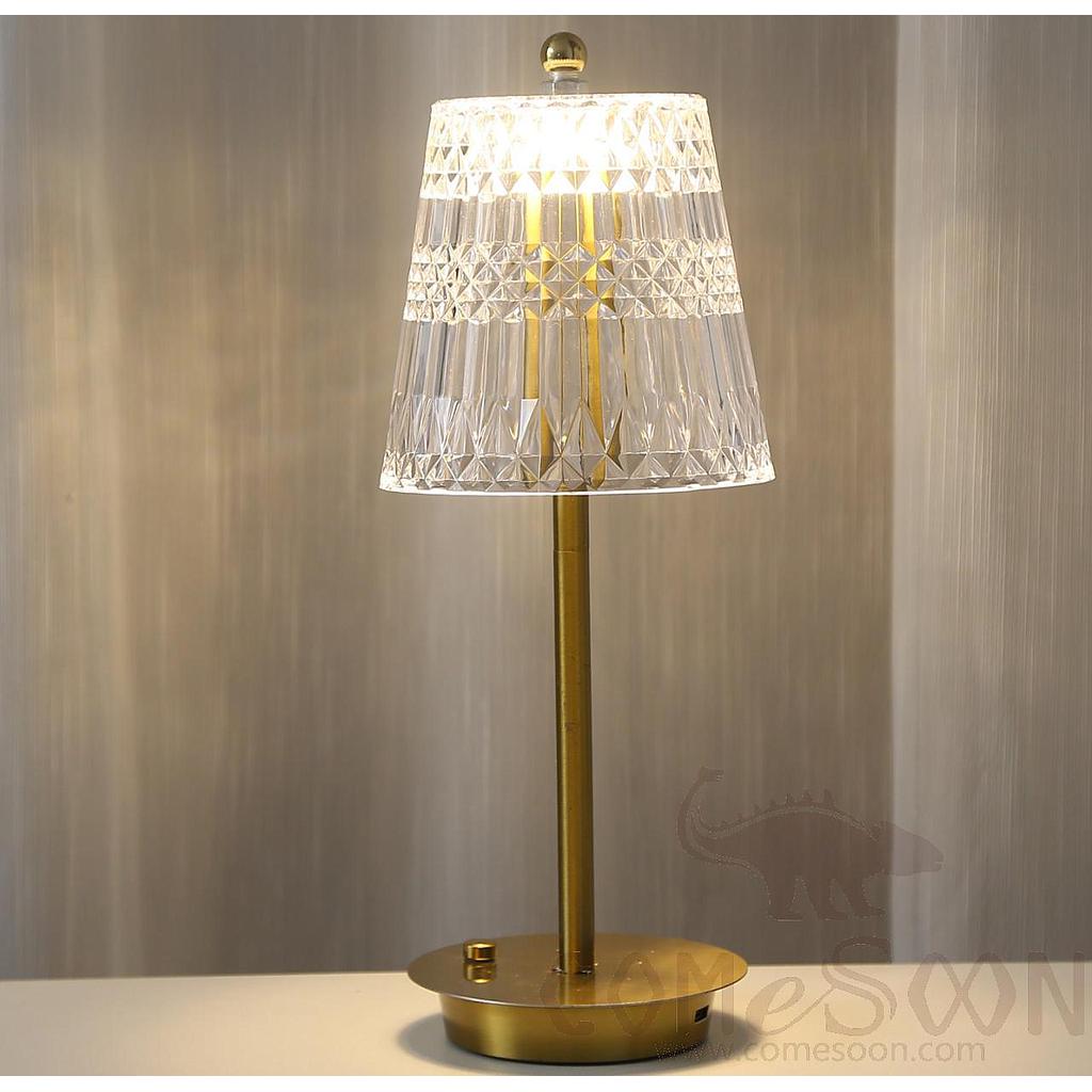 Table Lamp G, Iron+Acrylic, 12.5*32*11Cm