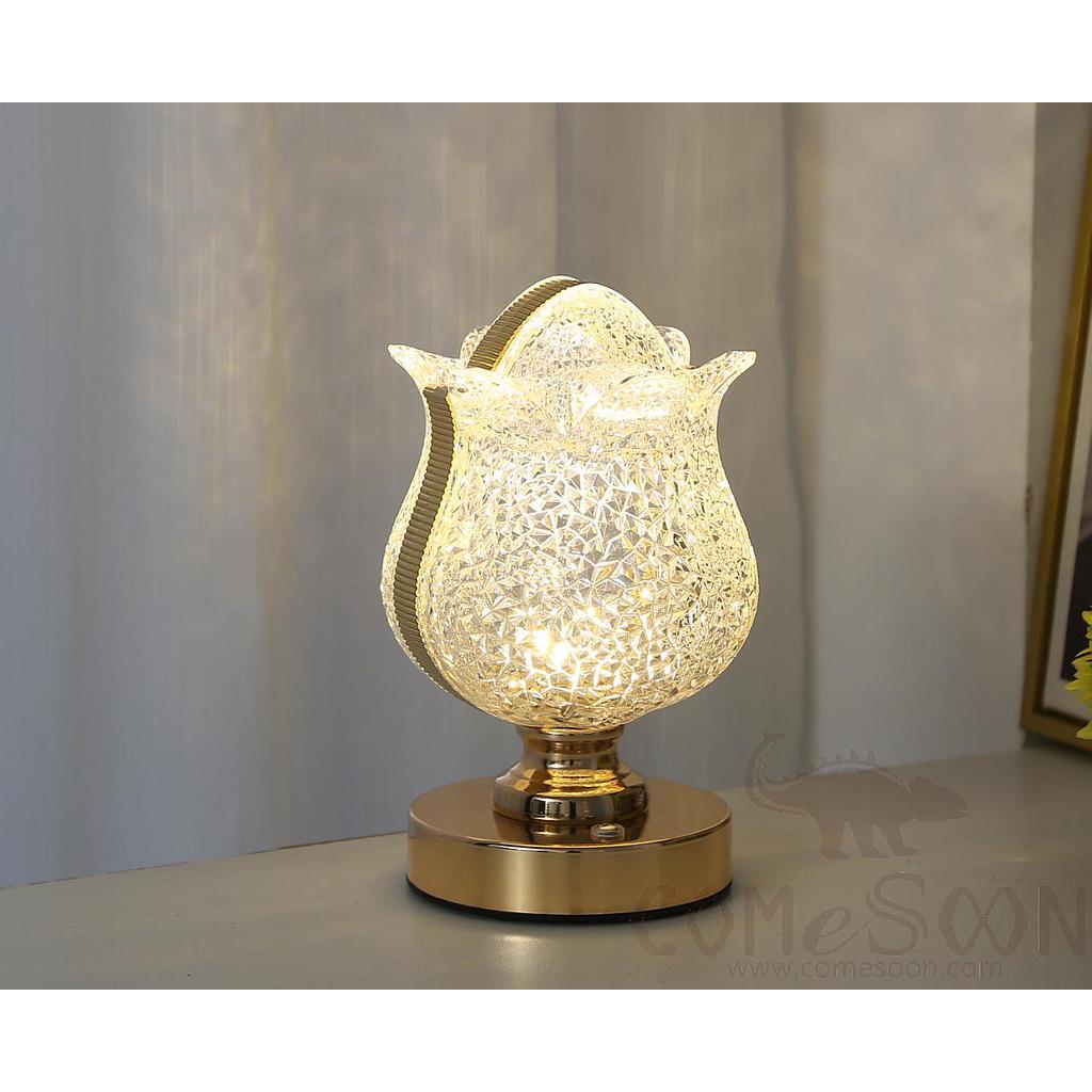 Rose Lamp, Iron+Acrylic, 11*19*10Cm