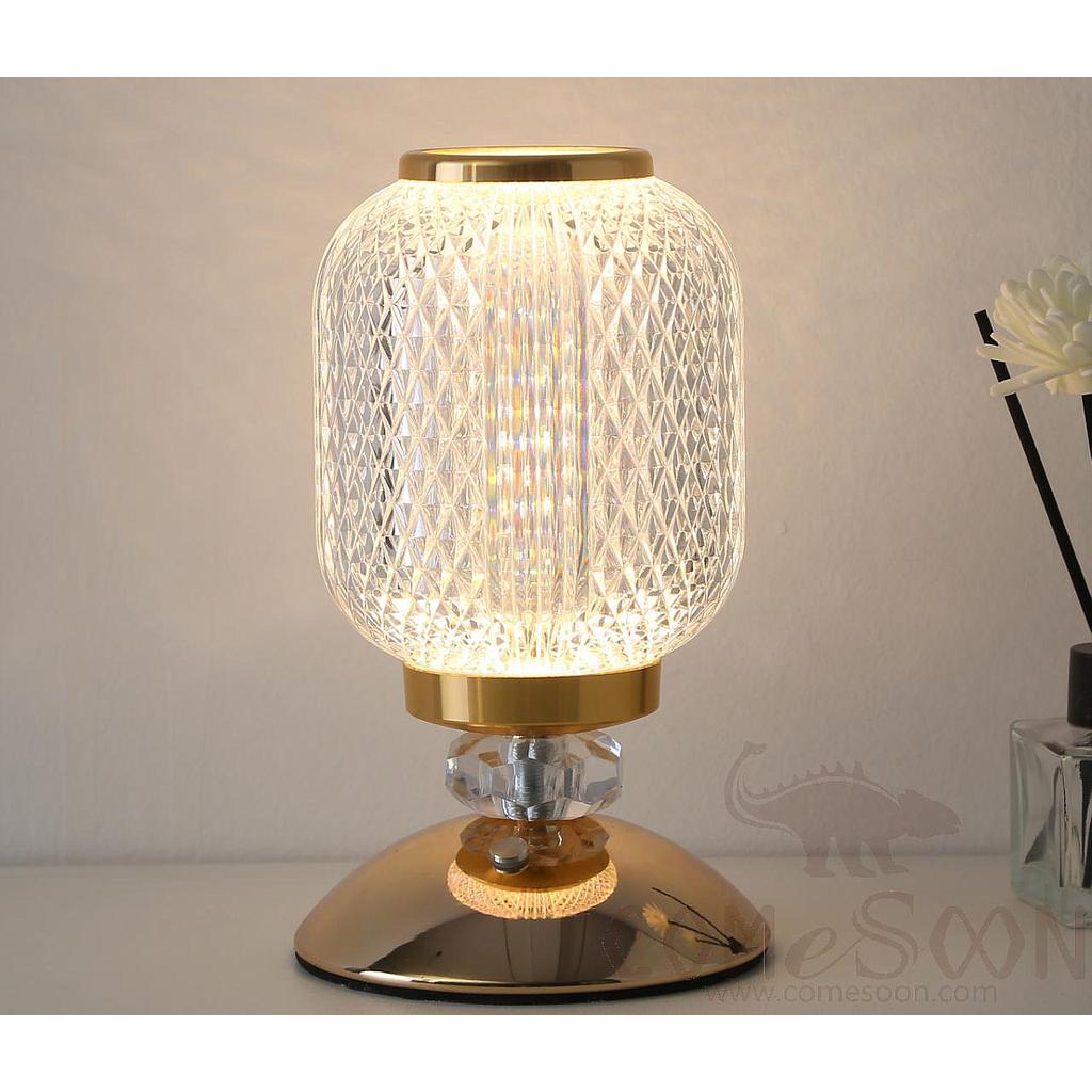 Trophy Table Lamp, Iron + Acrylic, 10*18.5*10Cm