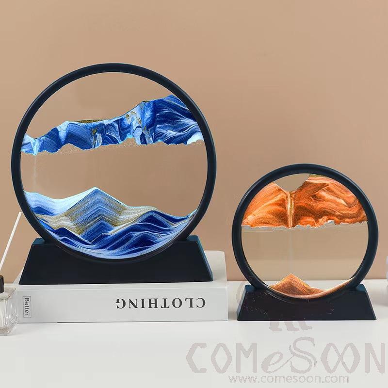 Quicksand Ornament, Plastic+Glass, 410*410Mm(20Inch)
